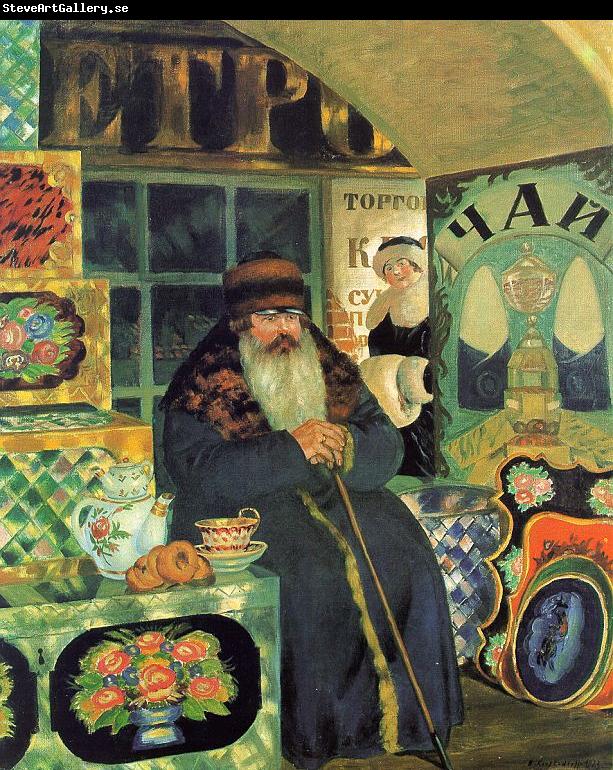 Boris Kustodiev Merchant Chest Maker